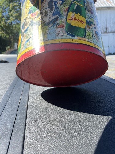 1953 SQUIRT MERRY-GO-ROUND COOLER-SPRITE BOY - Picture 6 of 16