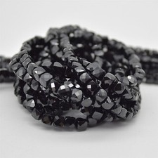 FACETED Cube Beads - 15" Strand,  for Jewellery Making, 3.5mm-4.5mm