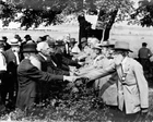 New 11x14 Civil War Photo: Handshake across Bloody Angle at Gettysburg Reunion