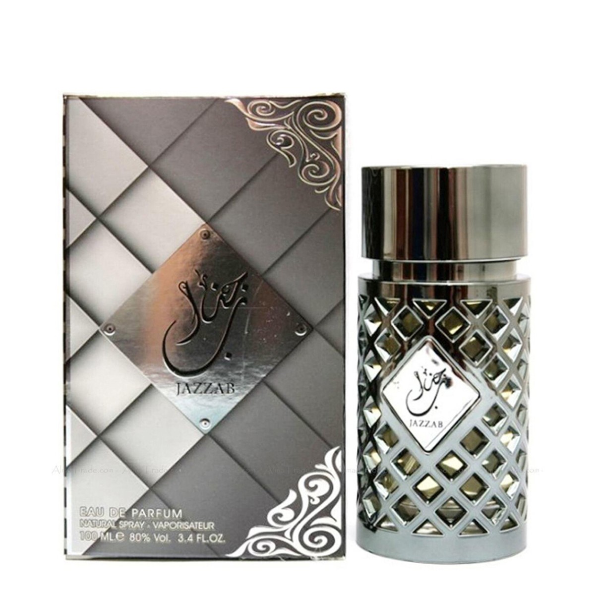 ダズル　シルバー　パフューム ARD AL ZAAFARAN JAZZAB SILVER PERFUME FOR MEN AND WOMEN 3.4oz EDP