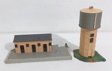 78196 Fermodellismo Rivarossi H0 - Silos (3679) e stazione Dubino (3751)