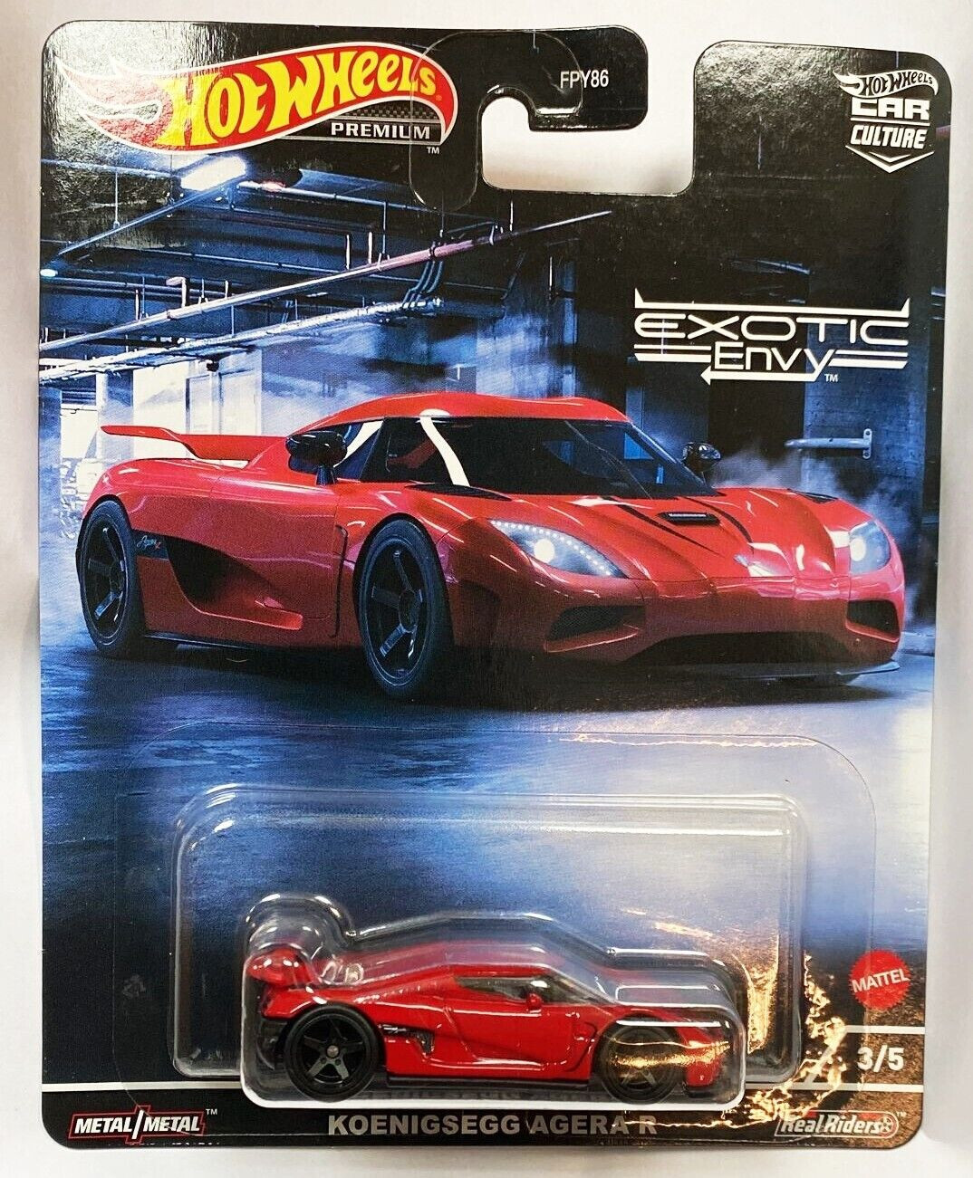 Hot Wheels 2022 Car Culture Exotic Envy Series Of Koenigsegg Agera R