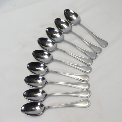 Towle Teaspoons Glossy Rounded Heavy Rounded Ridge 6-3/8