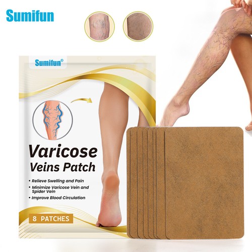 80Pcs Varicose Veins Patch Leg Pain Herb Plaster Varicose Vein Treatment Sticker - Picture 7 of 12