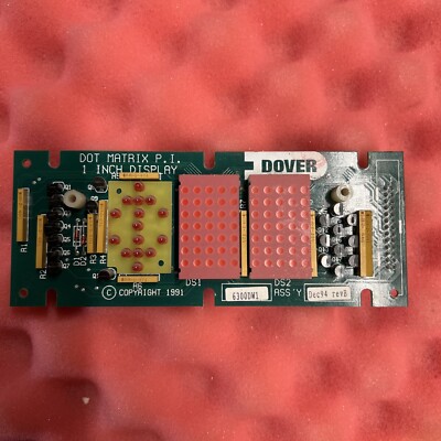 Dover 6300DW1 D.O.T Matrix 1'' Display