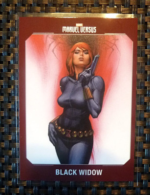 Panini MARVEL VERSUS Card / 2022 / BLACK WIDOW : MINT / ITALY