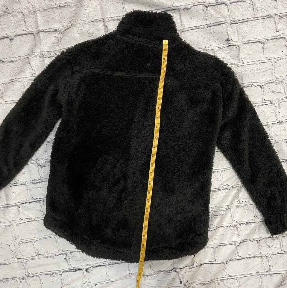 复古哈瓦那女孩人造毛皮夹克黑色 M 码 — 第 2/4 张图片