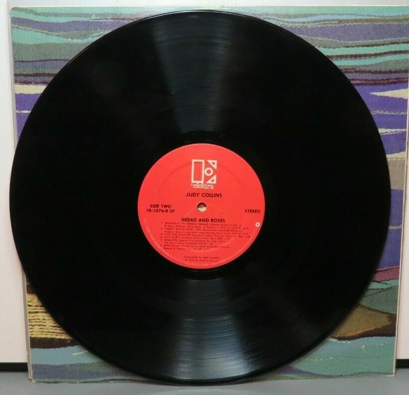 JUDY COLLINS BREAD & ROSES (VG+) 7E-1076 LP VINYL RECORD Foto 4 de 4