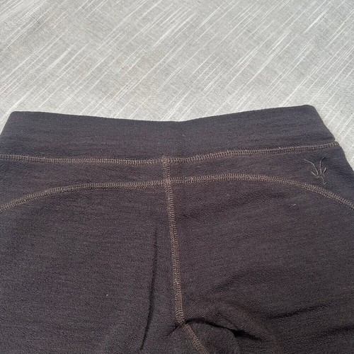 Ibex Damen Merinowollmischung schwarz Jogginghose Fronttaschen Hose in Größe X-Small - Bild 8 von 8