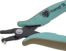 The Beadsmith Vintaj Tools 1.5mm Metal Hole Punch Pliers with Gauge Guard  ...