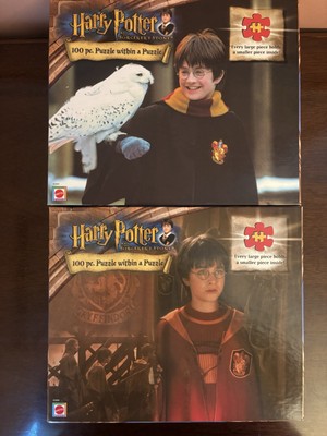 Harry Potter Sorcerer s Stone 100 Piece Mattel Puzzles Complete