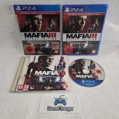 Mafia III 3 Deluxe Edition - Playstation 4 PS4 - PAL Deutsch OVP Anleitung Karte