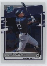 2020 Panini Donruss Optic Rated Rookies Tyrone Taylor #78 1i3m