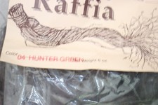 5 Pkg Raffia Grass Raffia Straw 6 oz ea Craftmaking Florist 4 Colors NEW In Pkg