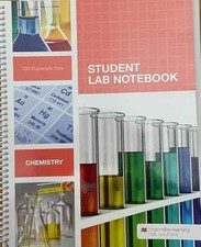 2024 - Student Lab Notebook Spiral Bound: 100 Carbonless Duplicate - Very Good h