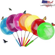 Telescopic Butterfly Net 5 Pack Kids Nature Exploration Catching Insects New