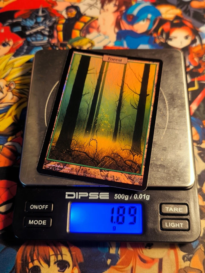 MTG Forest 🇬🇧 Nm Legendary John Avon Full-Art Basics FOIL Unhinged 2004 OG - Bild 4 von 4