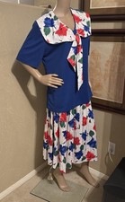 Anthony Richards Women  s Vintage 70  s Skirt Set Sz 12