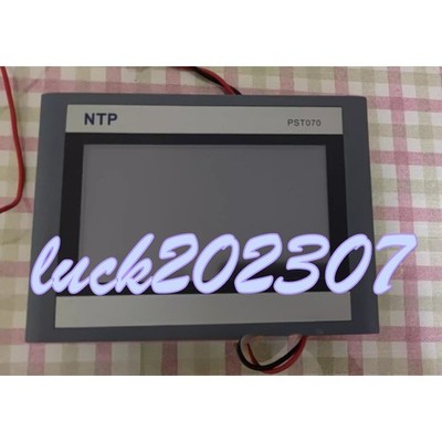 1PC USED NTP touch screen 1P PST070 7 inch industrial LCD screen *yt
