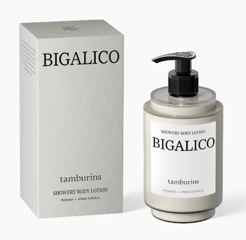 Tamburins Showery Body Lotion BIGALICO Perfumed Moisturizing K-Beauty