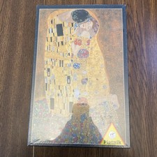 Piatnik Puzzle 1000 Pieces Klimt  The Kiss  New Sealed 545962