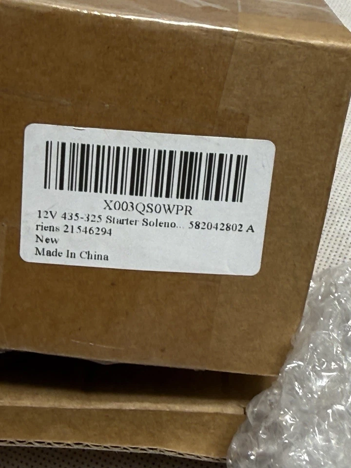 Solenoide de arranque 12V 435-235 582042802 Ariens  Foto 2 de 4
