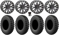 System 3 SB-4 Bk (4+3) 15" Wheels 33" MotoRally Tires RZR XP 1000 / PRO XP