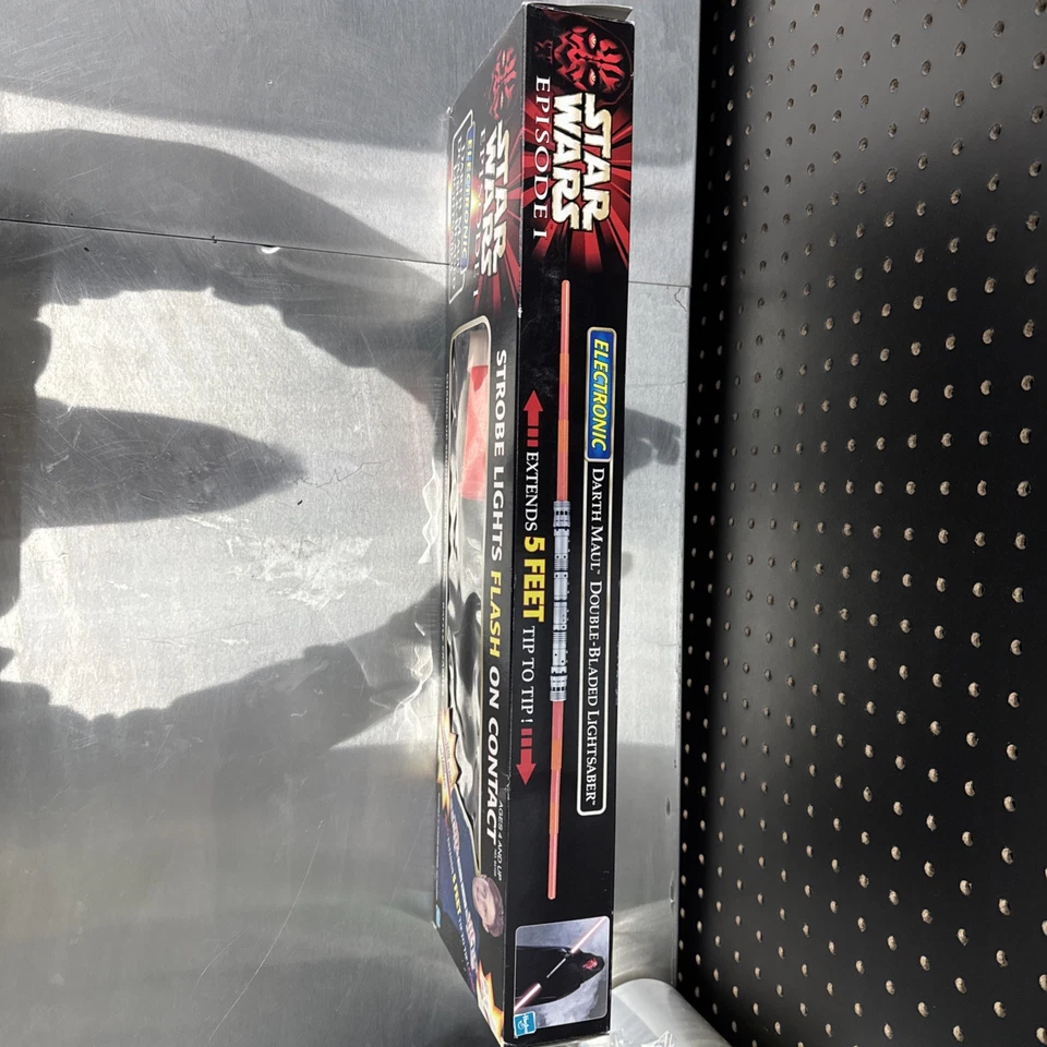 Star Wars Episodio 1 Sable de Luz Electrónico Darth Maul Doble Hoja Foto 2 de 4