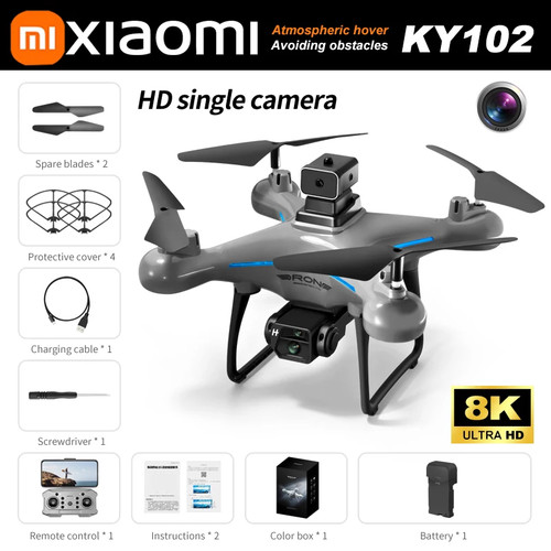 Drone 8K Aerial HD Professional Dual Camera Brushless Motor Obstacle Avoidance - Picture 8 of 31