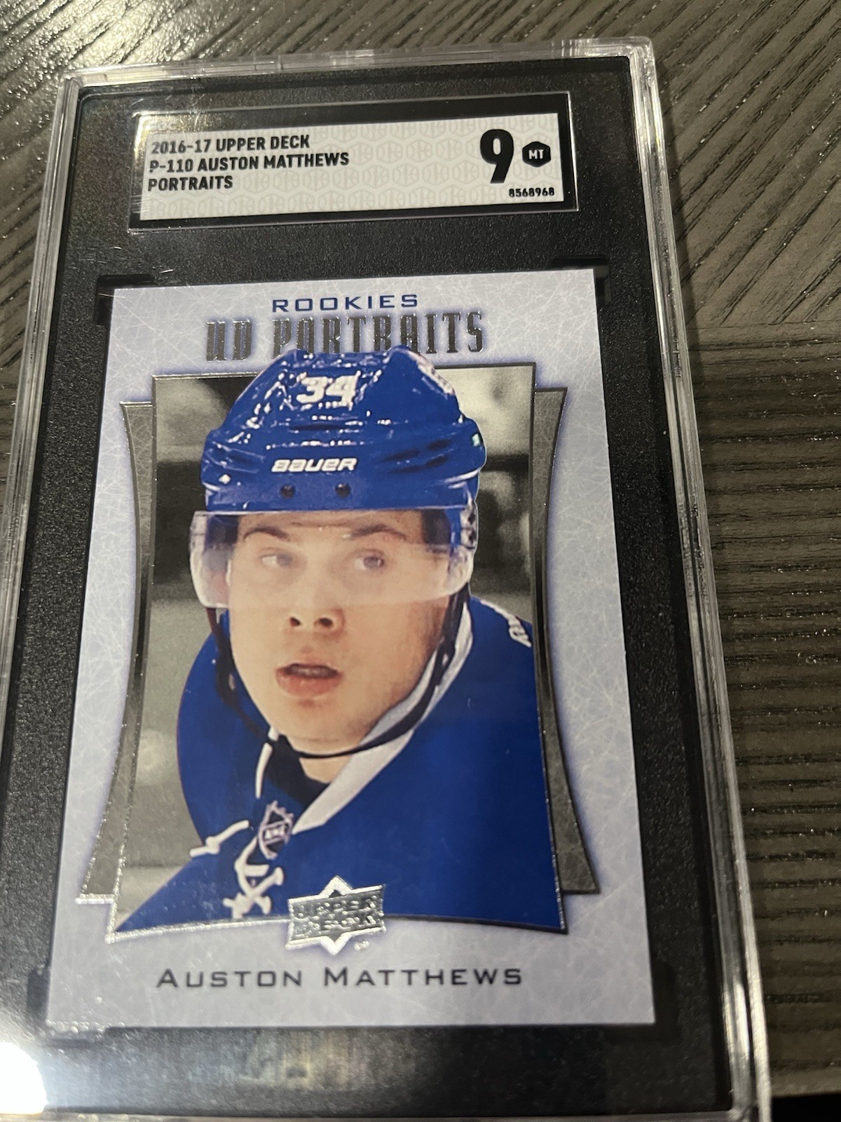 2016-17 Upper Deck - Ud Portraits Rookie Auston Matthews #P-110 (RC)