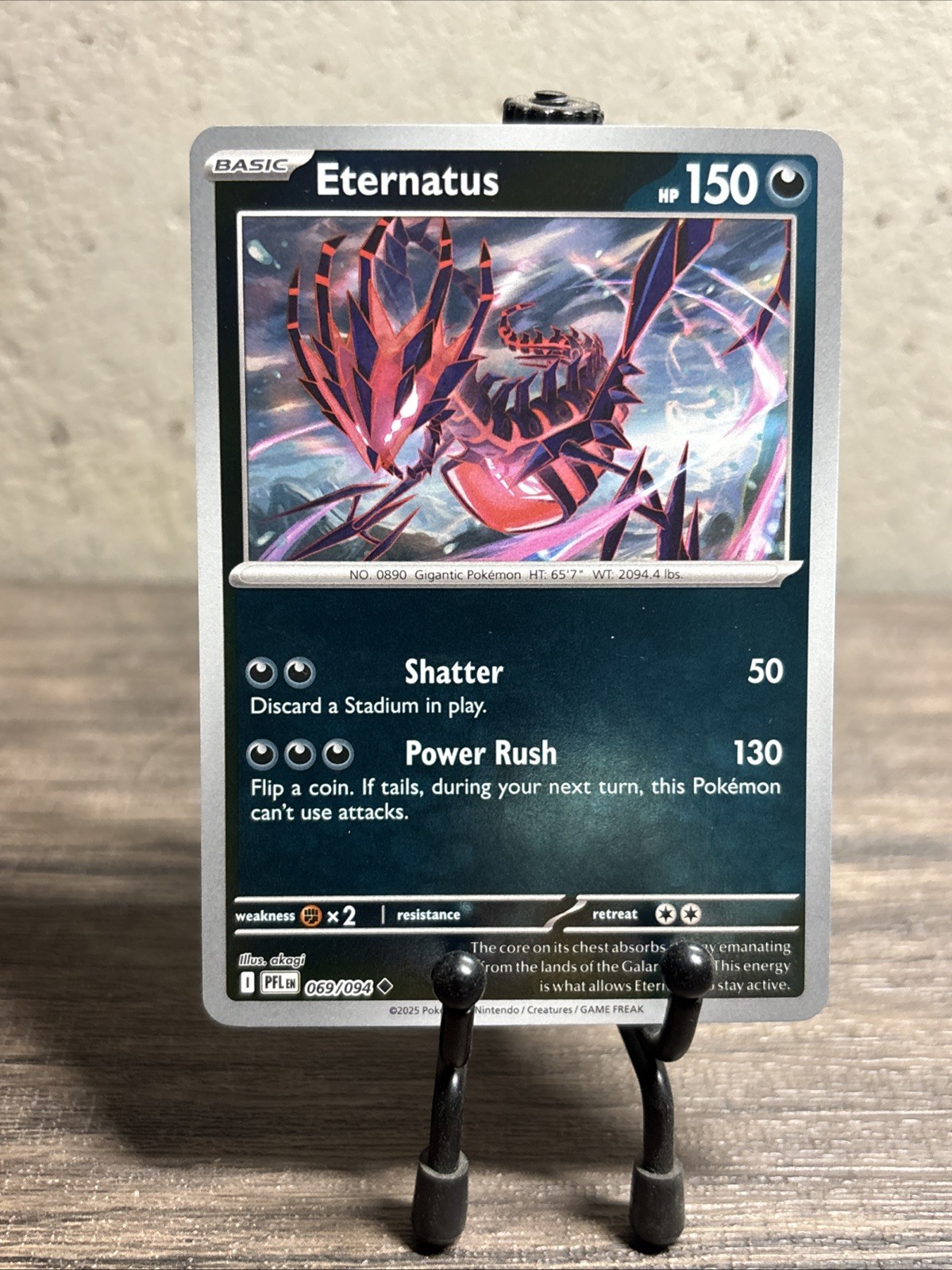Eternatus 069/094 Me02: Phantasmal Flames Reverse Holo Uncommon-Fast Ship-NM!