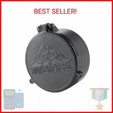 Butler Creek 48 Objective Flip Open Scope Cover , Black