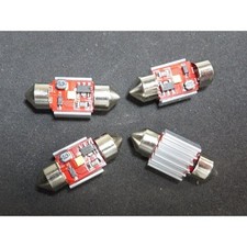 High-brightness Led T10 31mm Cree Xbd Warm White Heatsink Can-bus