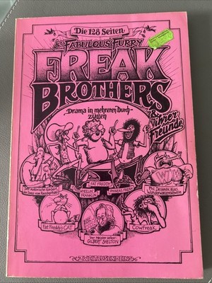 Die 128 Seiten der Fabulous Furry Freak Brothers Drama in mehreren Zügen Comic