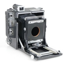 :Graflex Speed Graphic 3 1/4 x 4 1/4 Press Camera w/ Compur No. 1 Lens Board