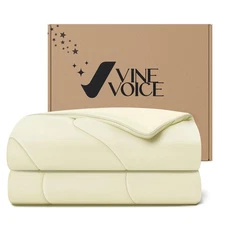 Vine Voice Cooling Blanket Comforter Hot Sleepers King/Cali King Soft Cooling...