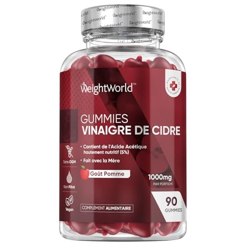 Lourdeurs digestives ? Les Gummies Vinaigre de Cidre 1000mg pour retrouver un ventre plat