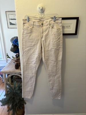 Gap Authentic True Skinny Jeans Engineered White Women s Size 31R