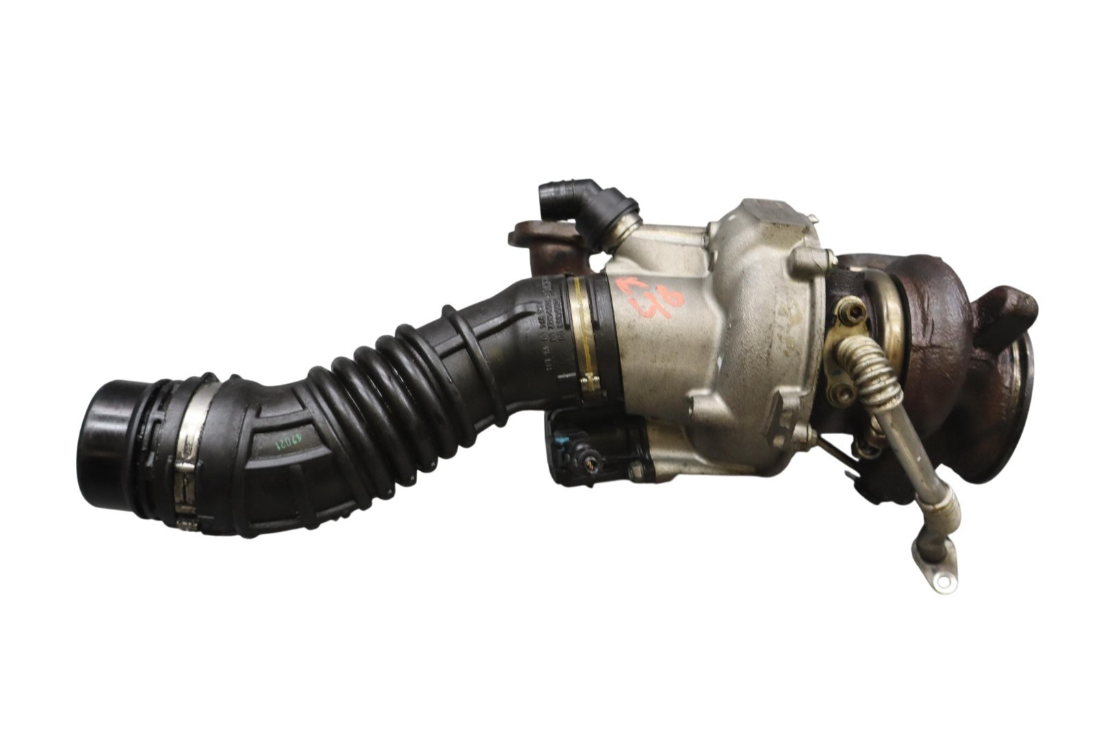 14-20 Maserati Ghibli Front Right Side Turbo Charger Turbocharger Manifold Oem