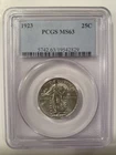 1923 P Standing Liberty Quarter Certified PCGS MS63