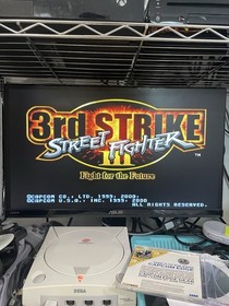 Street Fighter III: 3rd Strike (Sega Dreamcast, 2000)game And Manual Tested