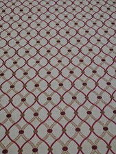 Fabric Renata FR Rouge Length 102cm Width 140cm New Sewing Craft Curtains