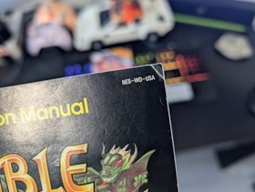 ***NES Used Double Dragon-100% Authentic-CIB Complete in Box-Game Box Manuel