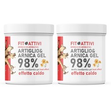 Artiglio e Arnica Effetto Caldo 98% Gel 2x550ml FITOATTIVI