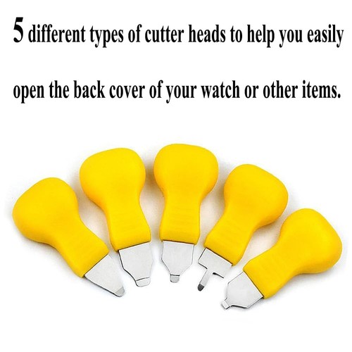 Watch Back Removal Tool Kit with 8 Types of Pry Tools, Watch Case Back Opener... - Picture 4 of 8
