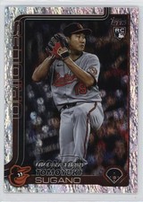 2025 Topps Update Rookie Debut Holo Foil Tomoyuki Sugano #US55 9hr