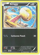 Scraggy 66/111 Common Furious Fists Pokemon Lightly Played