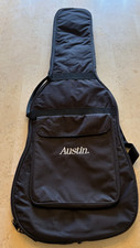 Nice Padded Black Electric Guitar Carrying Case Gig Bag 46" long