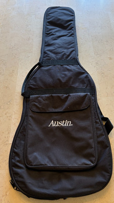 Nice Padded Black Electric Guitar Carrying Case Gig Bag 46'' long