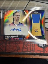 AITANA BONMATI 2024/25 Topps Chrome Patch Aut...